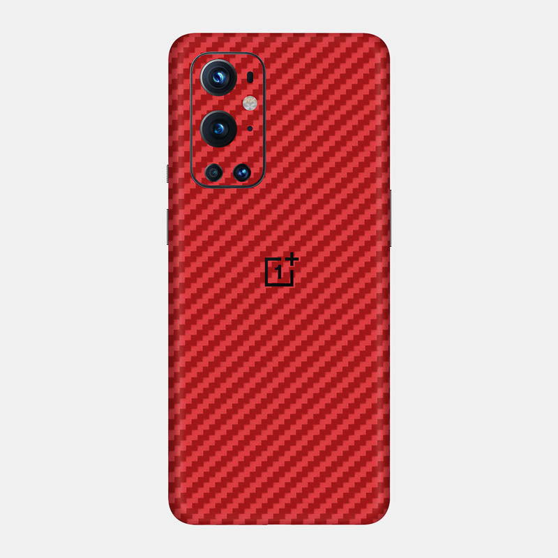 Carbon Fibre Red Full Back