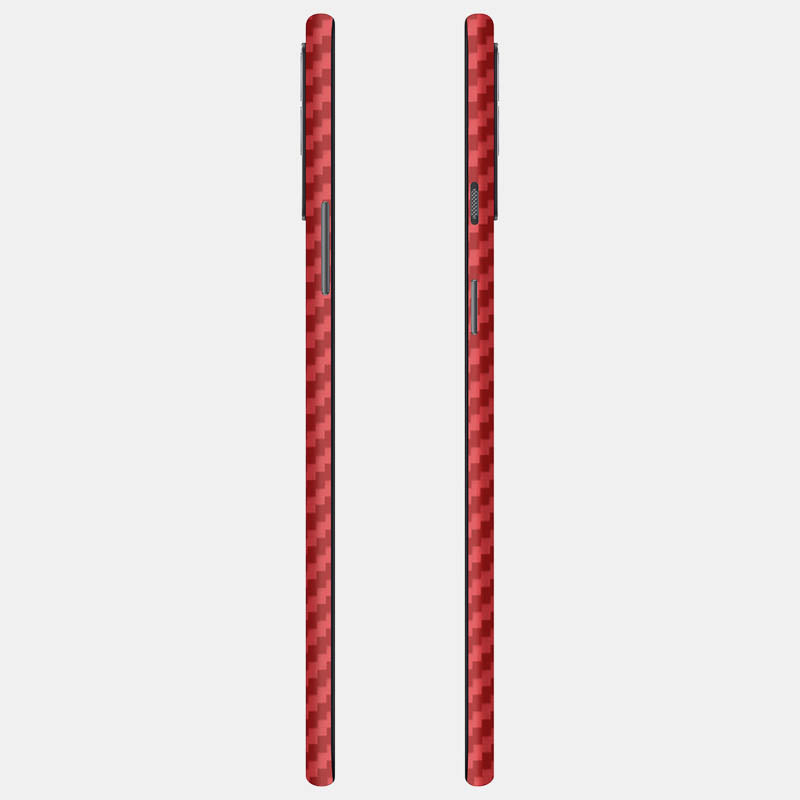 Carbon Fibre Red Full Back