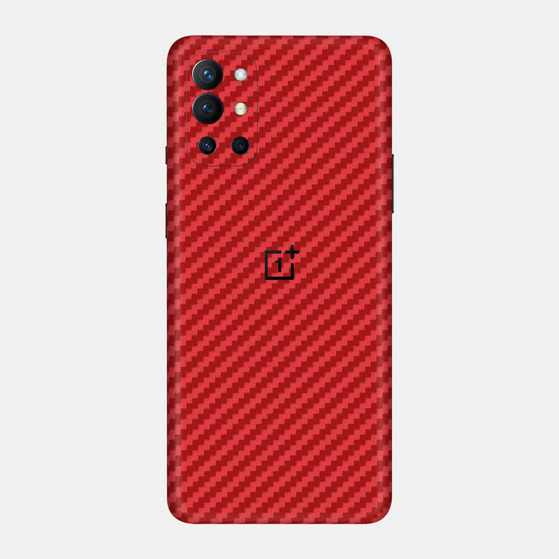 Carbon Fibre Red Full Back