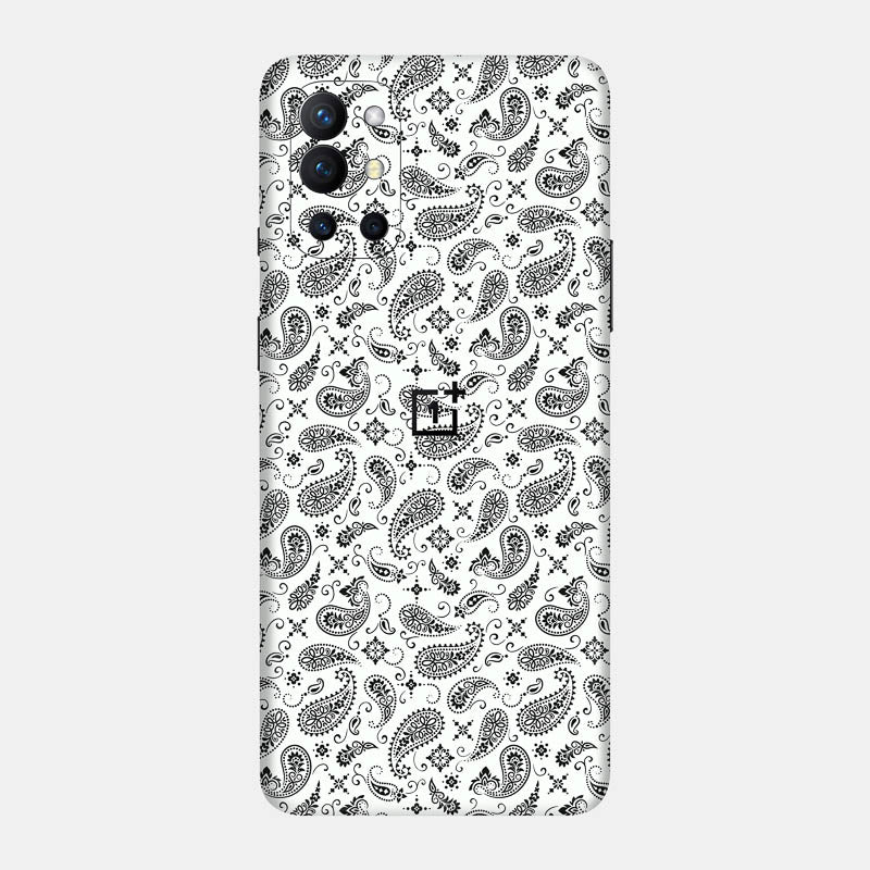 White Paisley Full Back