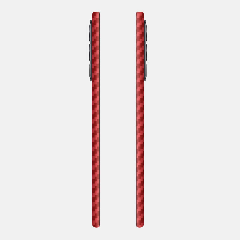 Carbon Fibre Red Full Back