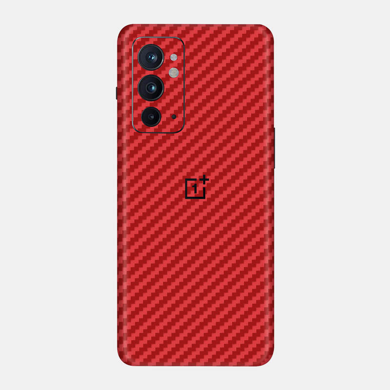 Carbon Fibre Red Full Back