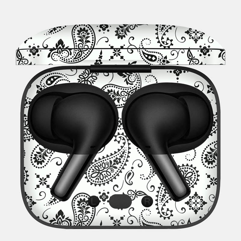 White Paisley Full Body