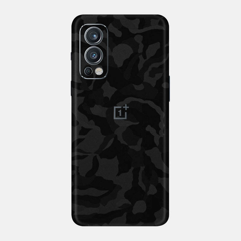 Black Camo Full Back