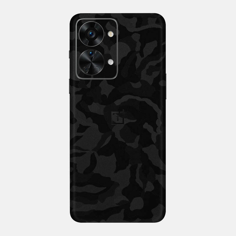 Black Camo Full Back