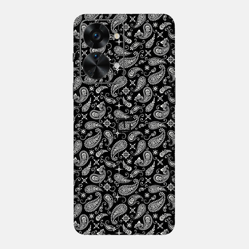 Black Paisley Full Back