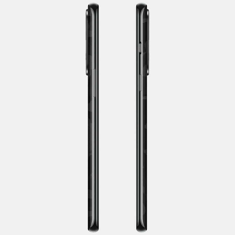 Black Camo Glass Back