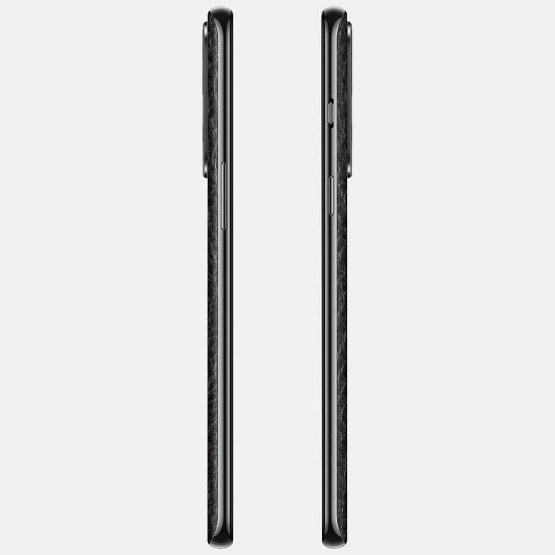 Black Leather Glass Back