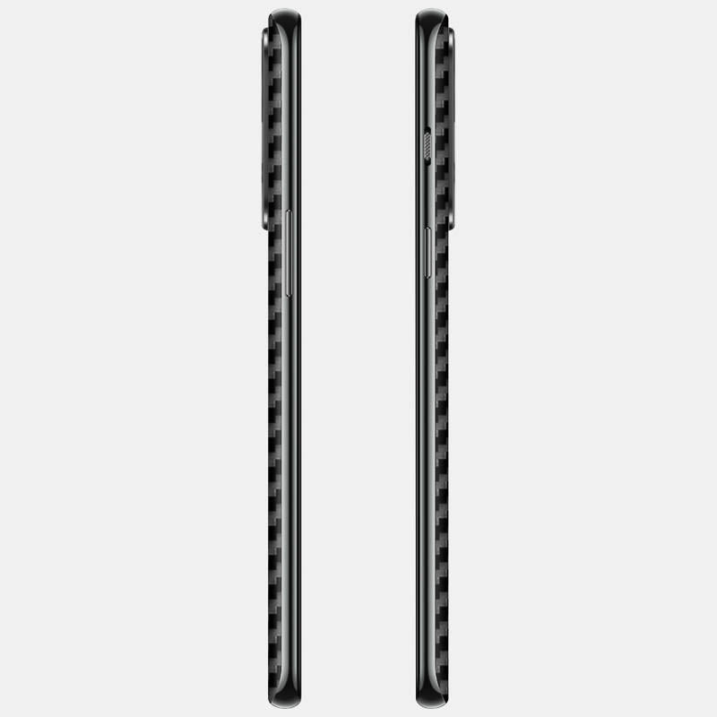 Carbon Fibre Black Glass Back