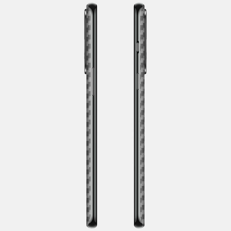 Carbon Fibre Grey Glass Back