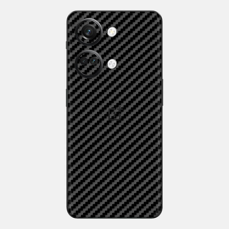 Carbon Fibre Black Glass Back