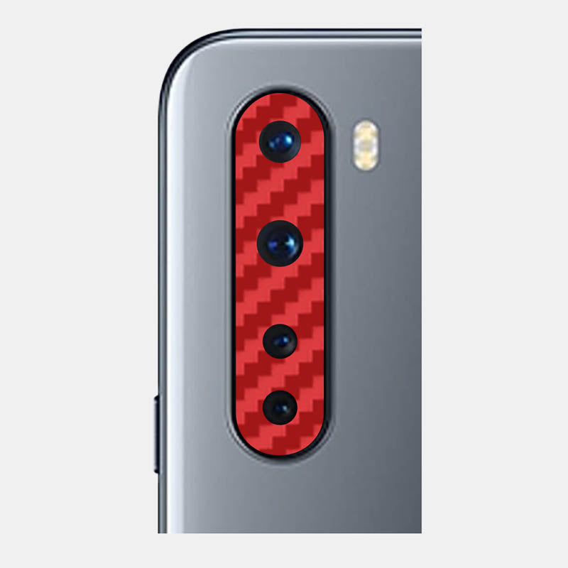 Carbon Fibre Red Pack of 2