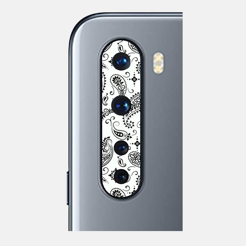 White Paisley Pack of 2
