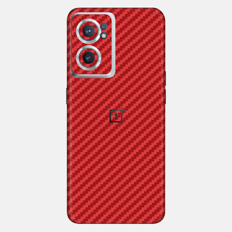 Carbon Fibre Red Full Back