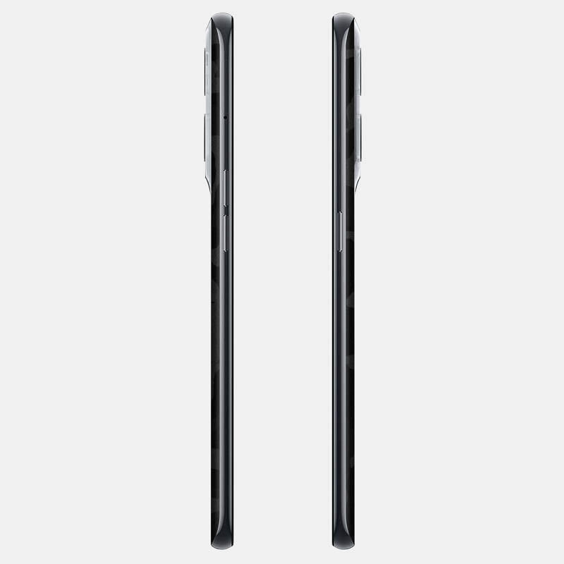 Black Camo Glass Back