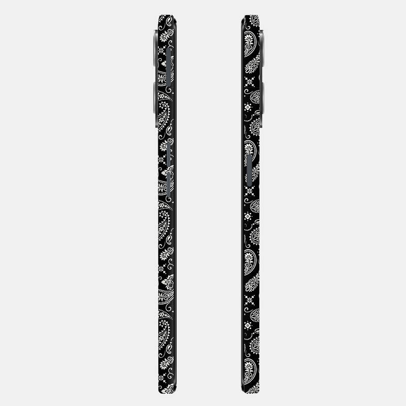 Black Paisley Full Back