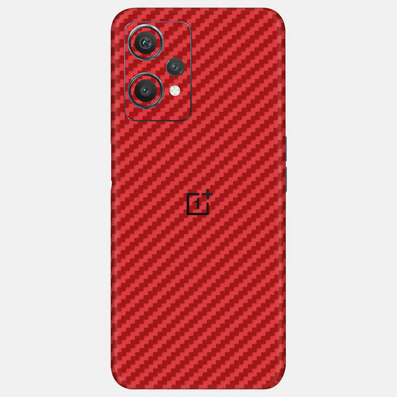 Carbon Fibre Red Full Back