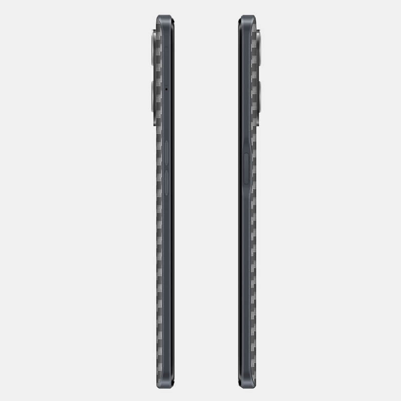 Carbon Fibre Grey Glass Back