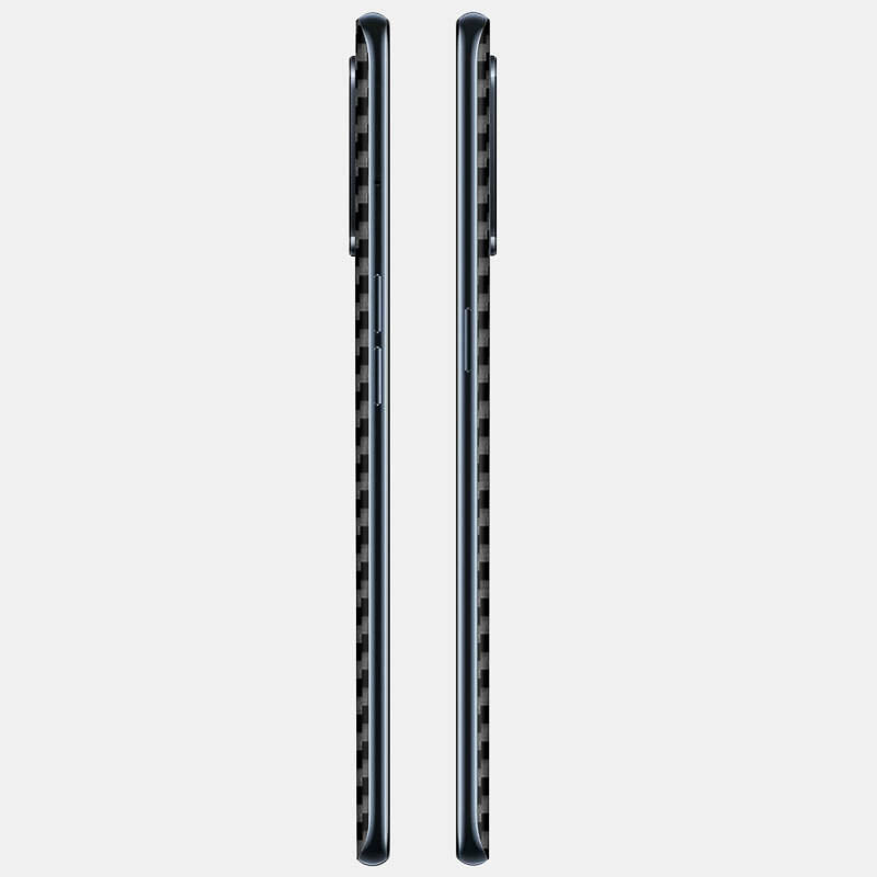 Carbon Fibre Black Glass Back