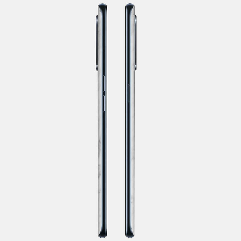 White Marble Glass Back