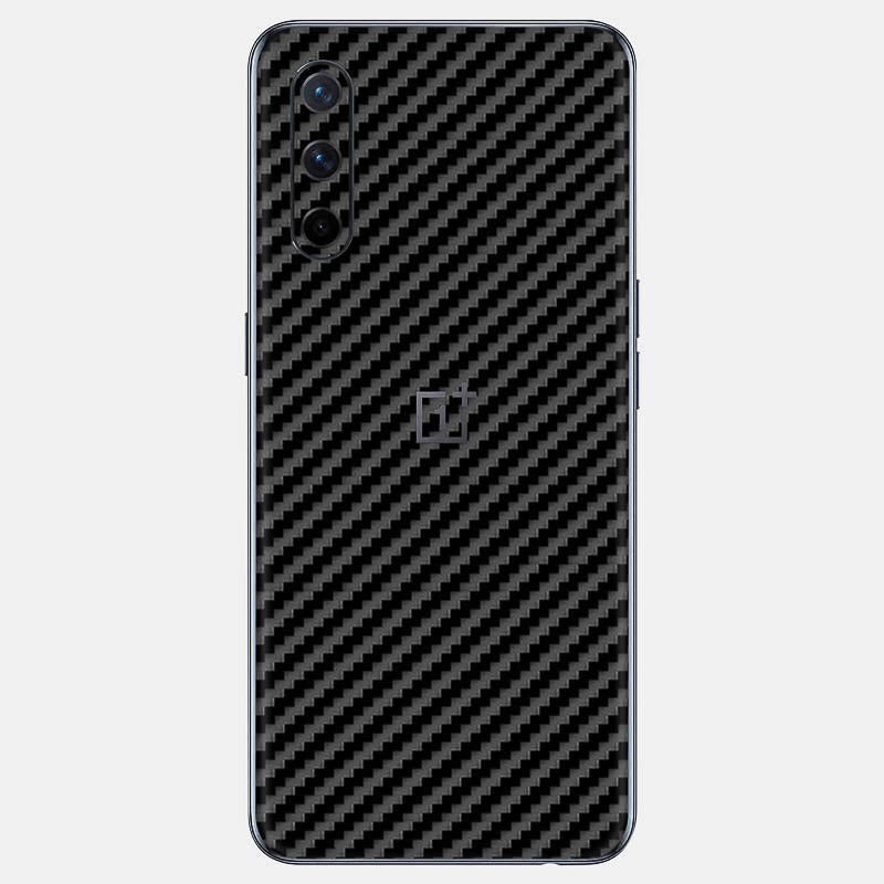 Carbon Fibre Black Glass Back