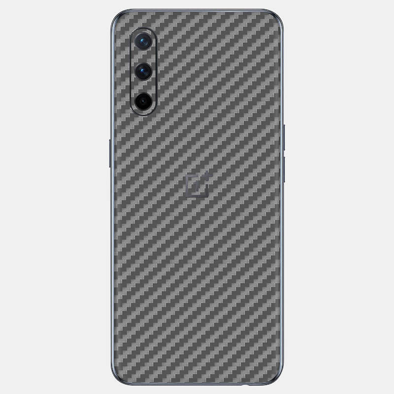 Carbon Fibre Grey Glass Back