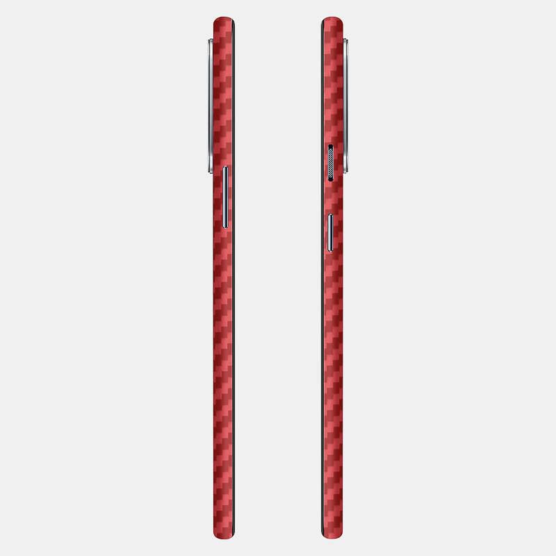 Carbon Fibre Red Full Back
