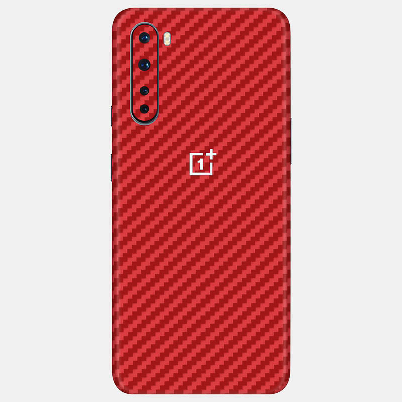 Carbon Fibre Red Full Back