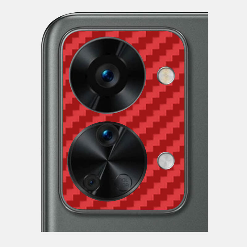 Carbon Fibre Red Pack of 2