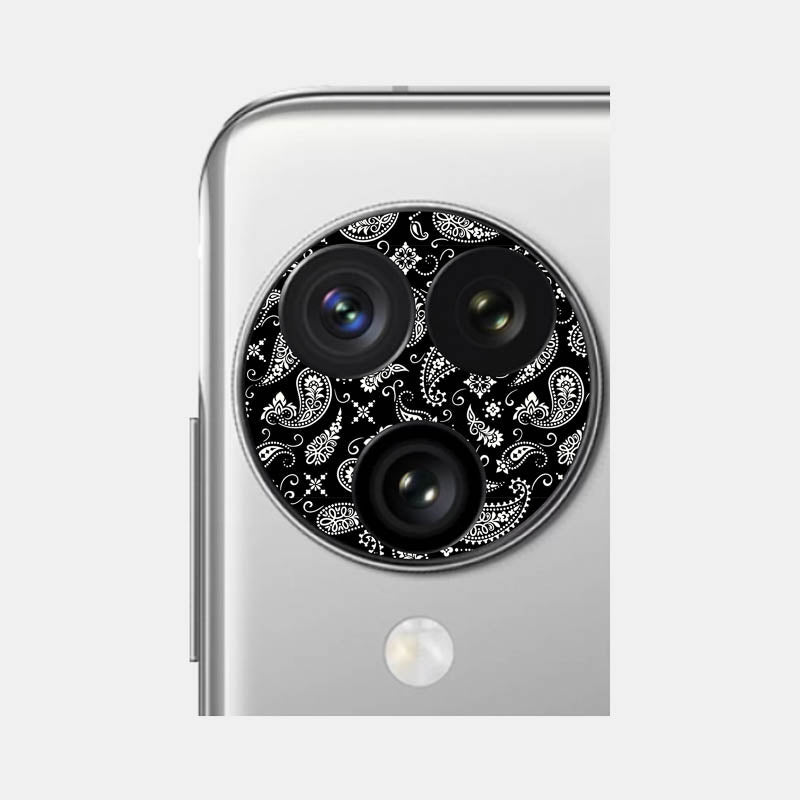 Black Paisley Pack of 2