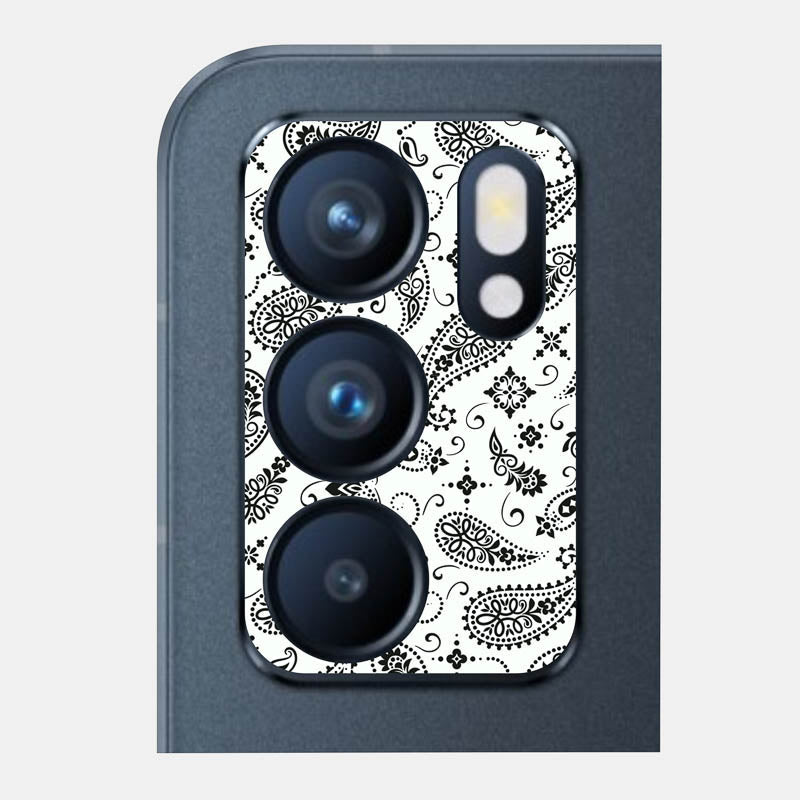 White Paisley Pack of 2