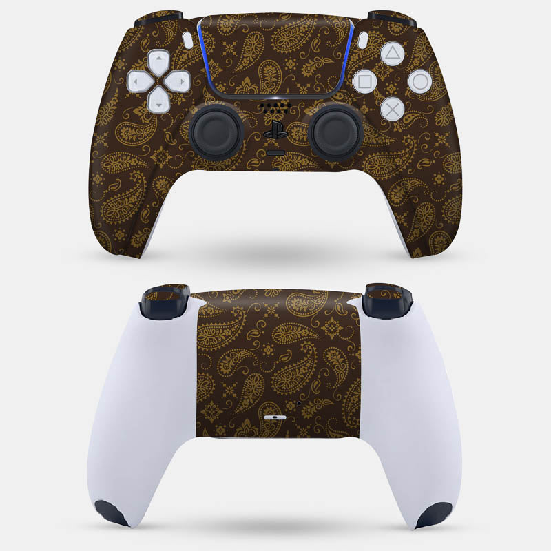 Brown Paisley Full Body