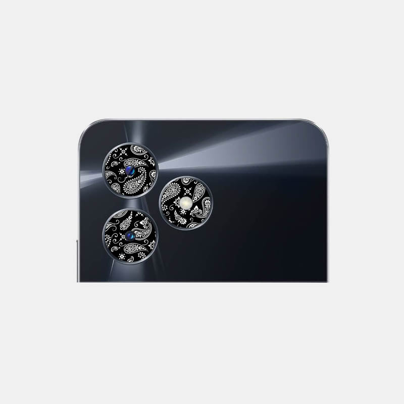 Black Paisley Pack of 2