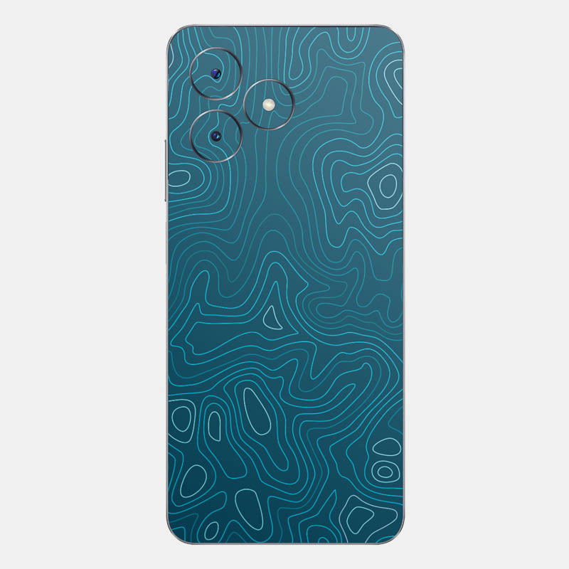 Aqua Glass Back