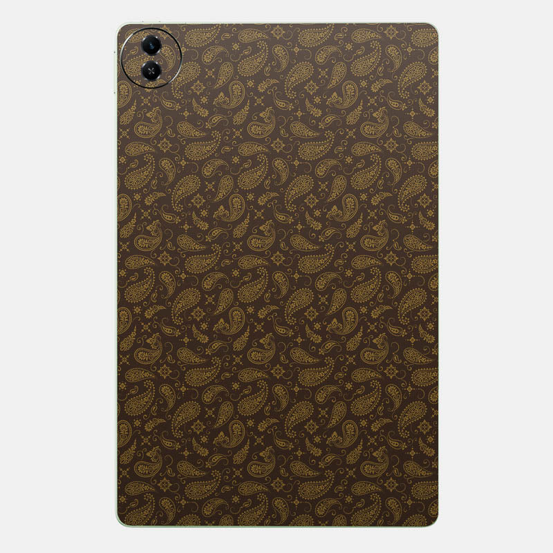 Brown Paisley Full Body