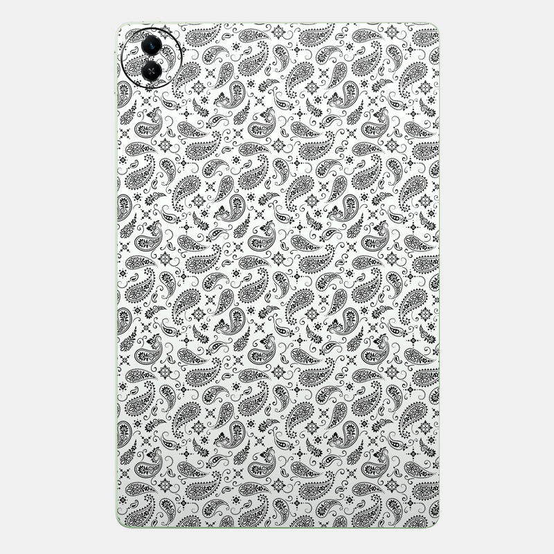 White Paisley Full Body
