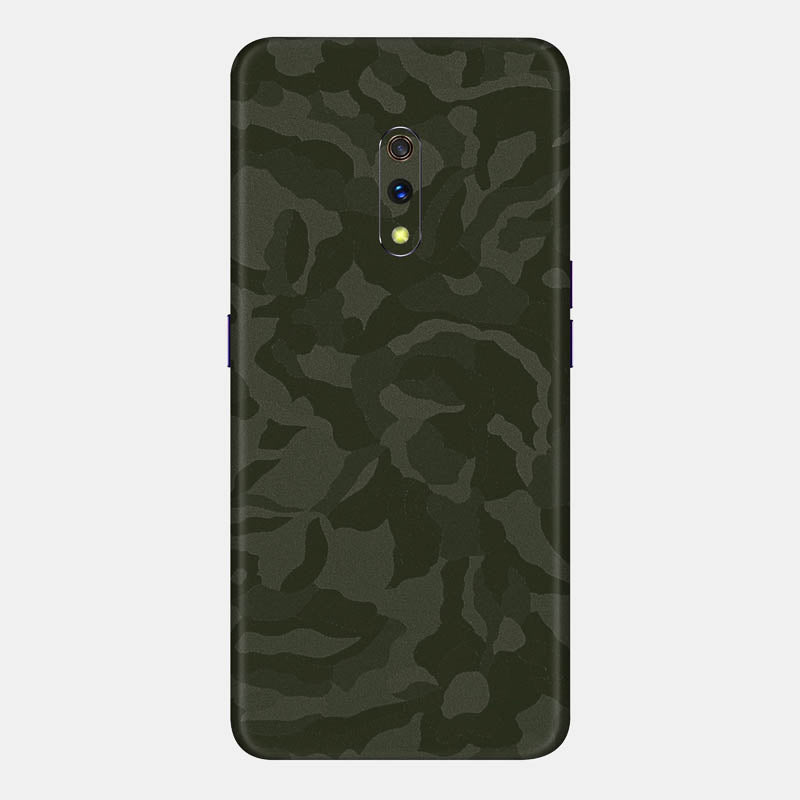 Green Camo Full Back