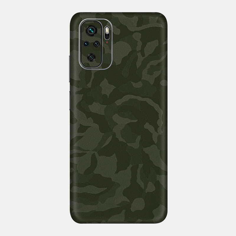 Green Camo Full Back