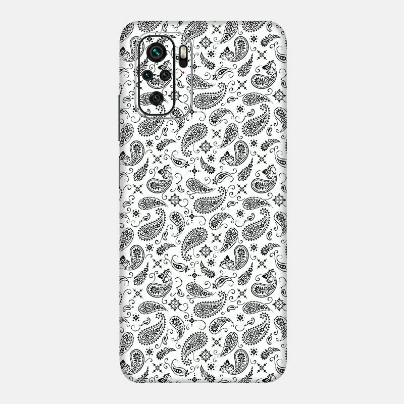 White Paisley Full Back