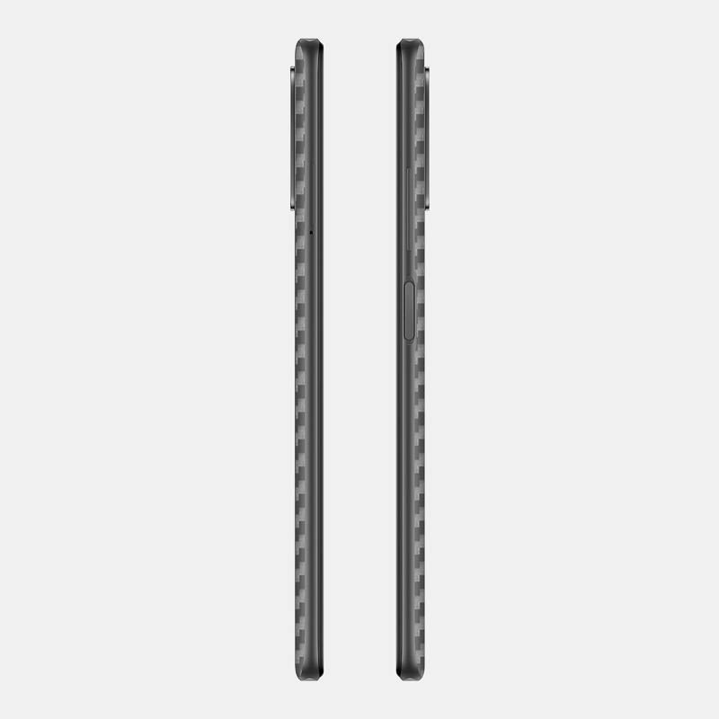 Carbon Fibre Grey Glass Back