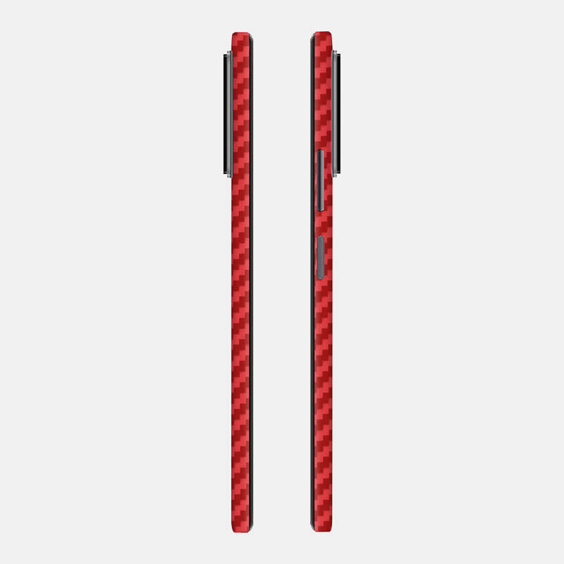 Carbon Fibre Red Full Back