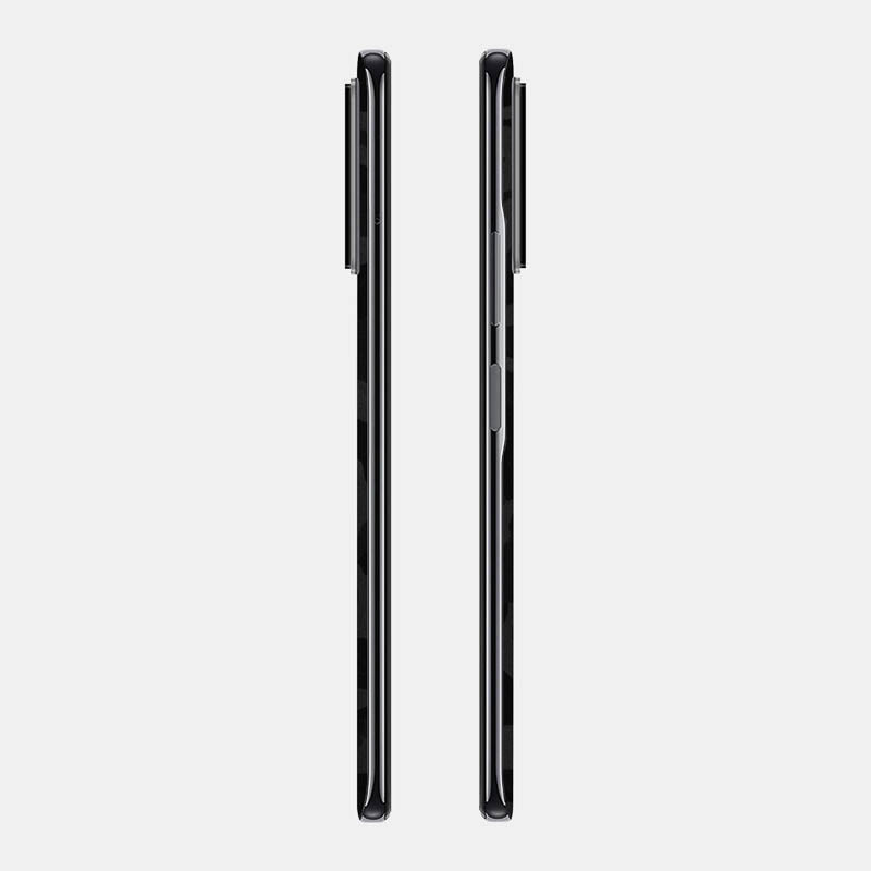 Black Camo Glass Back