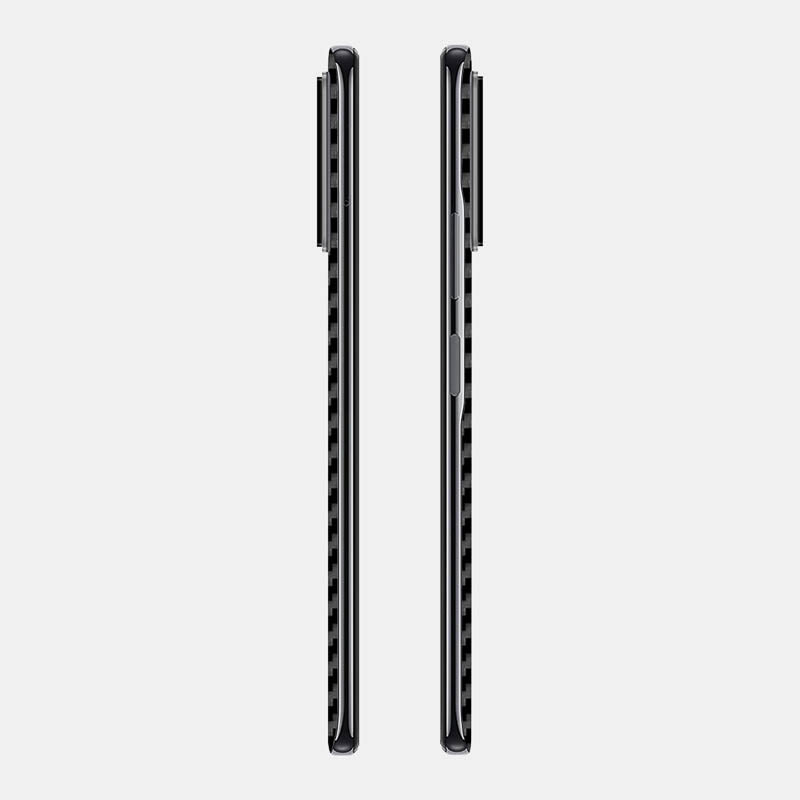 Carbon Fibre Black Glass Back