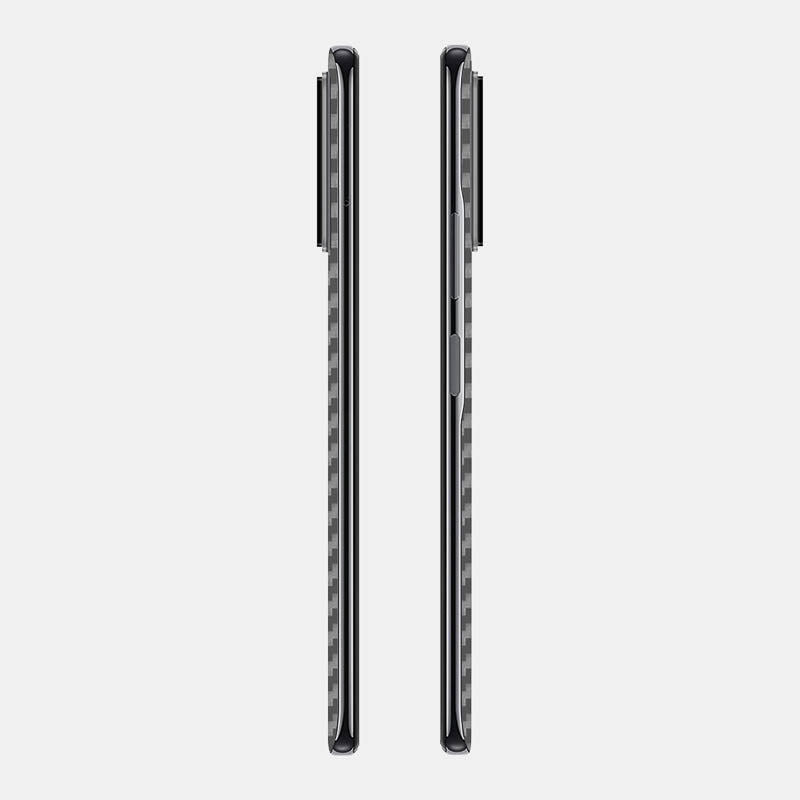 Carbon Fibre Grey Glass Back