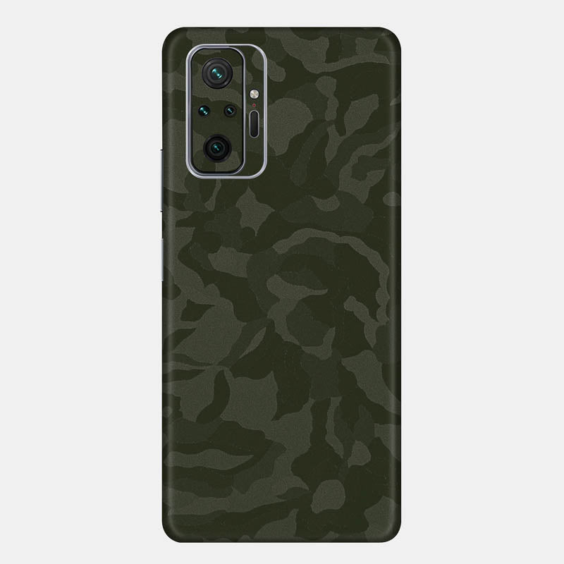 Green Camo Full Back