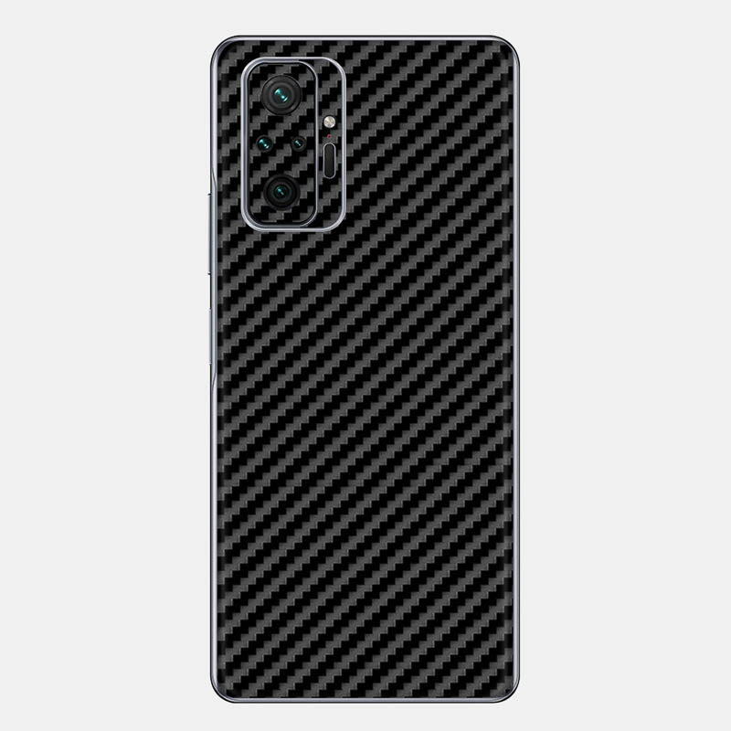 Carbon Fibre Black Glass Back
