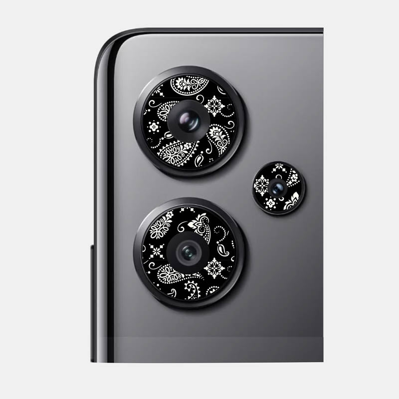 Black Paisley Pack of 2