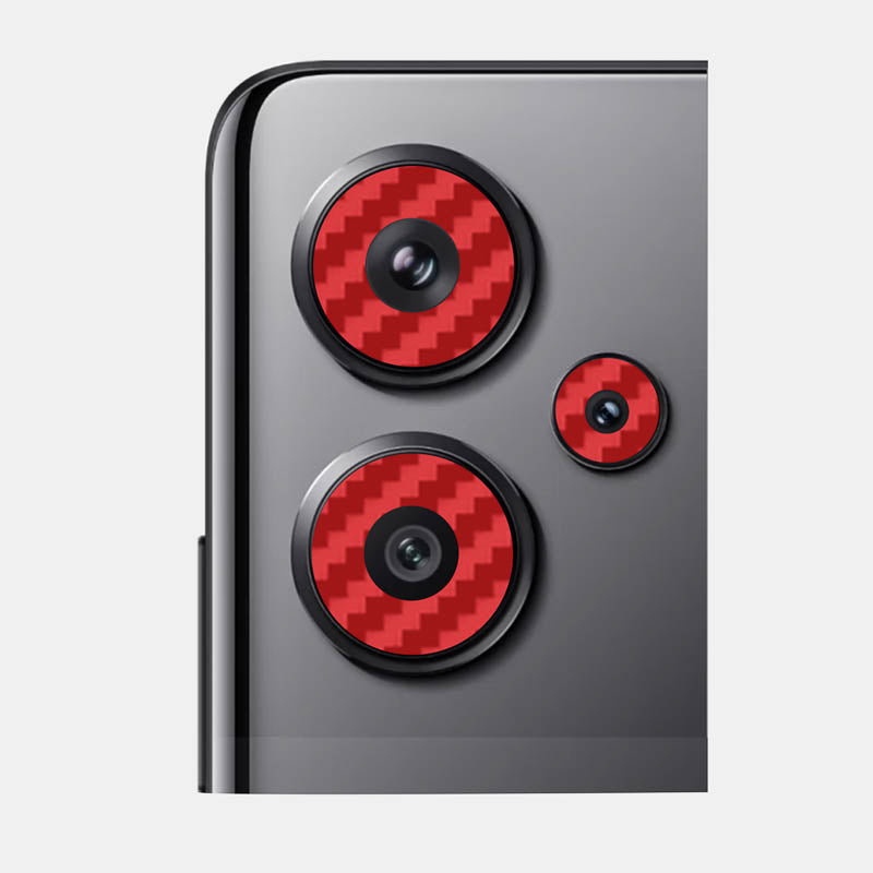 Carbon Fibre Red Pack of 2