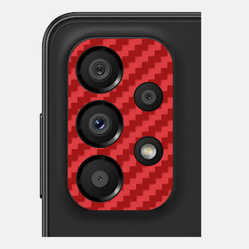 Carbon Fibre Red Pack of 2