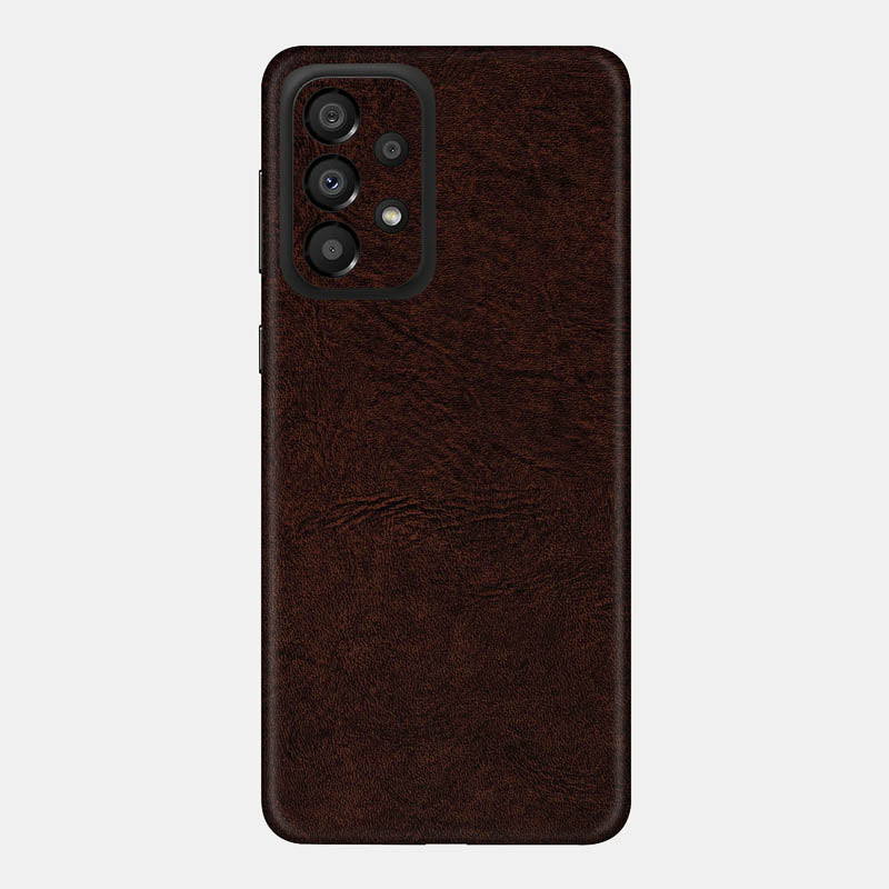 Brown Leather Full Back